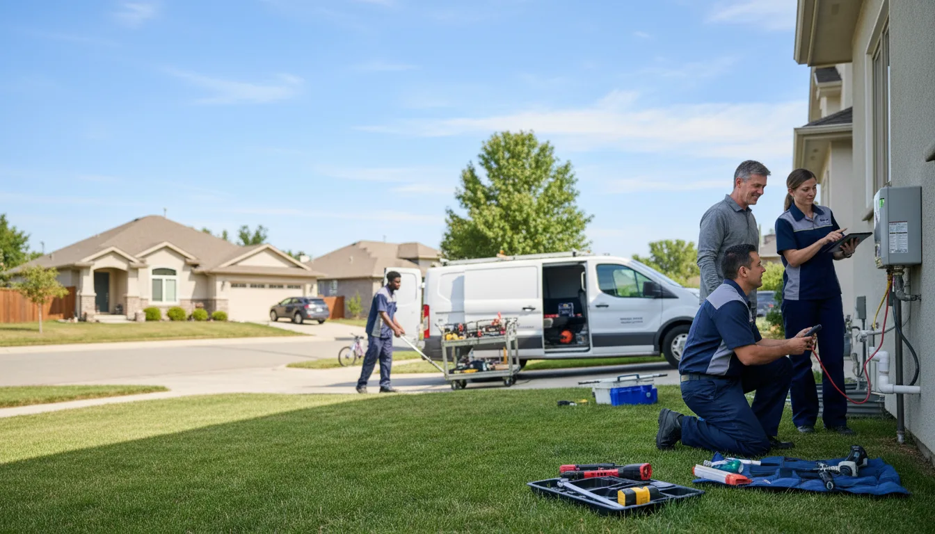 Tankless water heater service in Lathrop, CA